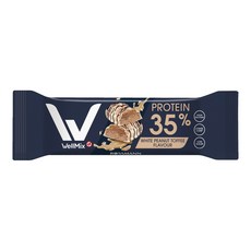 로스만 웰믹스 35% 프로틴바 화이트 피넛 토피 45g
