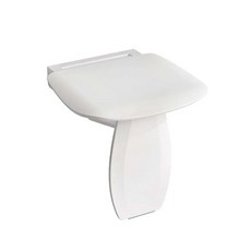 【海夫健康生活館】台灣陶然 空間美學 流線設計阻尼緩降 摺疊淋浴凳 (CF-088)