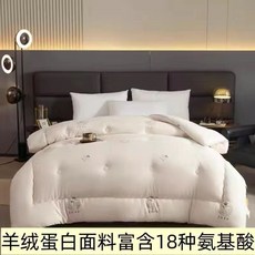 80%大豆纖維被子 冬被 加厚 保暖, 普通款-羊絨蛋白被,200*230cm 4斤 空調被