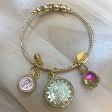 龍波本 健康 事業 權威 轉運 手環，時尚轉運飾品，提升事業運勢, 1個