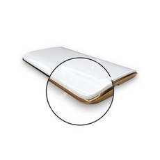 Panasonic國際牌 RISNA系列開關, 1個, 白色銅邊,二開（110V)