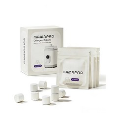 마마프로 120Pcs 공식 젖병 세제 정제 u2014 우유 잔여물 제거용 청소 탭 브레자 맘코지 병 세척기