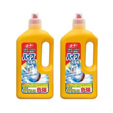 【日本製】第一石鹼水管疏通劑 2/5入優惠組 迅速分解毛髮油垢 水管清潔劑, 800g, 2個