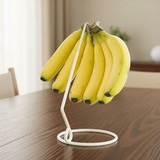 에이치앤제이 바나나 거치대, 1개, 화이트