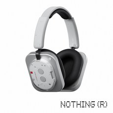 Nothing Headphone (1) 頭戴式藍牙耳機 黑/白 公司貨, 白色