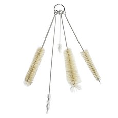 芙詩雅烘焙坊 百研瓶口刷組 5件組 吸管刷 瓶栓刷 清潔刷組 杯刷, 1個, 單一顏色