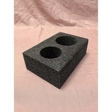 外送杯架 飲料杯架 六孔杯架 八孔杯架 外送飲料架 Ub適用杯架 防傾倒杯架 熊貓專用杯架 外送適用杯架 六、八格飲料架, 2孔杯架（厚款）, 1個