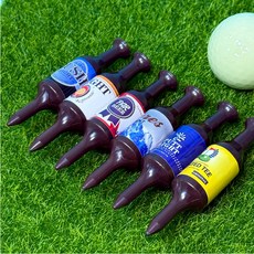 [6종 패키지] ALROX 선물용 맥주병 골프티꽂이 골프티, 6개