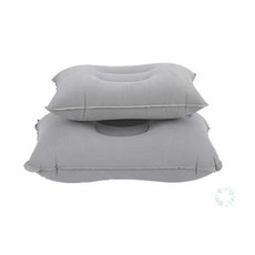 고매한 사각 에어 목베개 휴대용에어베개, TR에어목베개(소형 그레이)