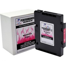 SG400 SG800용 InkOwl 호환 염료 승화 잉크 카트리지 교체 29mL 마젠타, SG400 SG800용 InkOwl 호환 염료 승화 잉