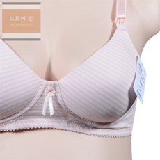스토어연 웰빙 마터니티 면패드포함 노와이어 B컵 수유용브라 한국산 브라