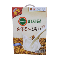 베지밀 아몬드와 호두 두유, 190ml, 16개