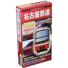 10497411 모형 기차 철도 기관차 열차 포폰데타 B트레인 쇼티 나고야 1200계 신도장 특별 차량 선두+중간 2칸 포함 채색된 플라모델