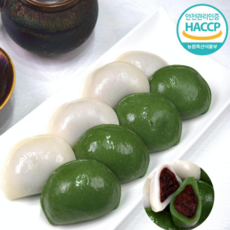 이든미 굳지않는떡 2색바람떡 1kg +1kg/깔끔한 통팥앙금/, 2개