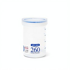 unix ware Circle Pot 奶粉密封罐, 藍色260ML, 1個