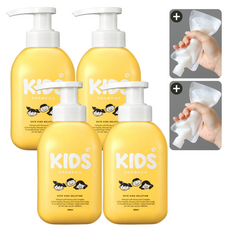 TS 키즈 샴푸 + 소분 파우치, 4개, 400ml