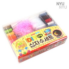 DIY 스탠다드 야광 십자수 세트, 1개