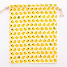 여행용 파우치 대형 25x30cm 면소재 화장품 주머니 방향제 다용도 보관, 1개