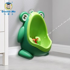 馬博士 兒童站立式小便器 青蛙造型小便鬥 可掛牆或立式, 站立小便器-小青蛙（送掛鉤*2）