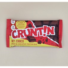 크런틴 초코팝 단백질바 N.Y. 초코, 6개, 48.5g