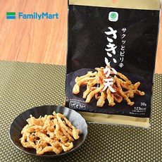 일본 훼미리마트 편의점 바삭하고 매콤한 오징어 튀김 스낵 30g, 1개, 1개