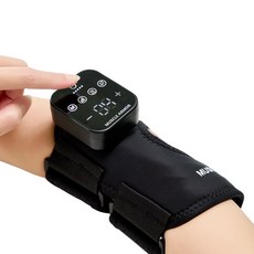 머슬아머 저주파 EMS 듀얼 팔꿈치 마사지기 엘보 골프 테니스 안마기 원 근적외선온열, 1개