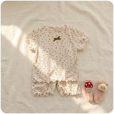 여아 flower 실내복 잠옷 파자마 여름용