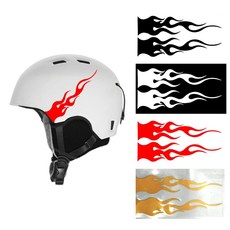 오토바이 스티커 바이크 헬멧 데칼 자동차 튜닝 불꽃모양 포인트 라이딩 꾸미기 다용도 로고 레터링 방수, E 홀로그램