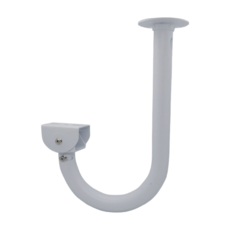 監視器吊裝支架 J型 U型 防護罩攝影機吊裝支架 鋁合金支架 內出線彎型支架, J型/U型支架, 1個