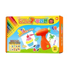 선물추천 당그니 뿌려펜 풀세트 신개념 미술놀이 색칠놀이 창의력 상상력 만들기, 1세트