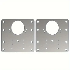 캐비닛 힌지 수리 플레이트 키트 주방 찬장 도어 장착 구멍이 플랫 고정 브레이스 브래킷 가정용, 01 4PCS A
