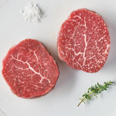 도담우 국내산 안심 소고기 안심스테이크 구이용 샤또브리앙 (와사비솔트 증정), 2개, 200g