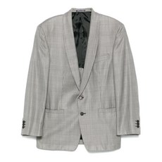 베르사체 중고 1991 체크 블레이저