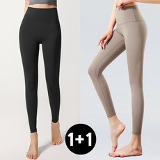 [빅사이즈 추가] 미미스 노Y존 레깅스 여성용 노와이존 헬스 요가 필라테스 1+1