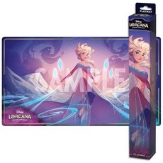 Ravensburger 디즈니 로카나 TCG 플레이매트 엘사 - Lisanne Koeteeuw의 다섯 번째 정령 | 카드 보호 다용도 게임 책상 또는 마우스 패드 내구성 있는