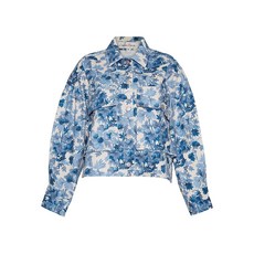 카라카라 코비 플로럴 프린트 데님 재킷