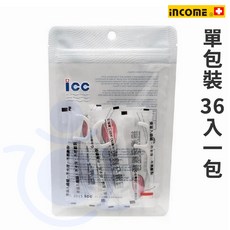 Income 英肯 細滑牙線棒 極細滑纖維 牙間清潔, 1個, 單包裝*36入/一包, 36