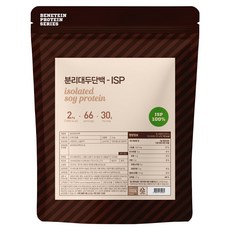 분리 대두 단백질 식물성 소이 프로틴 원물 보충제 ISP 무맛, 1개, 2kg