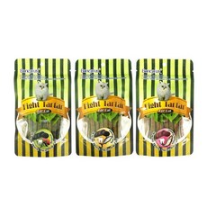 BonePlus 貓用潔牙骨 貓薄荷潔牙棒 魚肉潔牙條 多種口味 潔牙零食 70g, 1個, 鮭魚