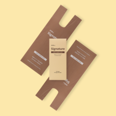 펫트너스 시그니처 강아지 손잡이형 배변봉투, 1개, 1개입, 브라운