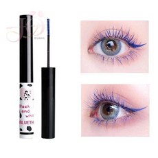 5A精妝優選旗艦店 皮皮甄選【網紅衕款】眼綫筆睫毛膏套裝防水防汗持久不暈染細頭學生新手女 防水睫毛膏 持久 長睫毛 不易, 1個, 睫毛膏-藍色【單支裝】
