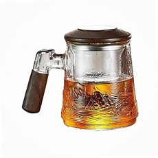 미니하이라이트 차 우리기 컵데우기 워머 가정용 하이라이트 인덕션, B. 550ml()