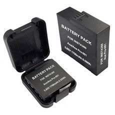 INSTA360 Ace/Ace Pro-001 電池套裝，含保護盒，1700mAh大容量，運動相機配件, 1個, AcePro / Ace專用