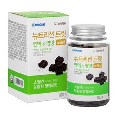 포켄스 강아지 뉴트리션 트릿 미니 영양제, 180정, 면역/항산화, 1개