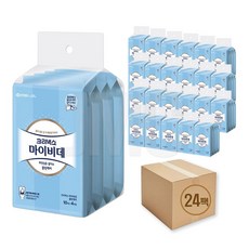 크리넥스 마이비데 클린케어 10매, 4개입, 24개