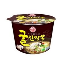 오뚜기 굴진짬뽕 용기 컵라면, 8개