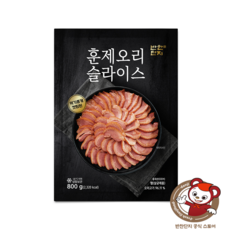 반찬단지 훈제오리 슬라이스 800g, 1개