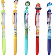 EVERYBAO 디즈니 마스코트 피규어 3색펜 C 6 팅커벨 인형볼펜 학생볼펜, 8 까칠이