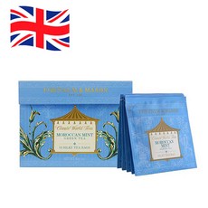 15개입 포트넘 앤 메이슨 모로칸 민트 티 실크 티백 영국 왕실 홍차 Fortnum & Mason, 1개