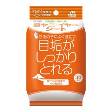 TAURUS 金牛座 清光光 潔耳 潔齒 濕紙巾 30抽 犬貓用, 1個, 金牛座清光光濕紙巾-淚痕30入